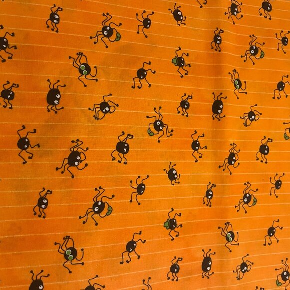 Fun DANCING SPIDES Handmade Cotton Pillowcase fits a Standard/Queen Pillow - Picture 3 of 3